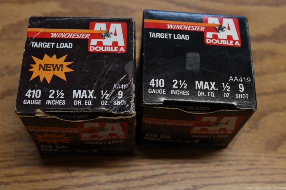 410 gauge Winchester 2 1/2" #9, 2 boxes-img-0