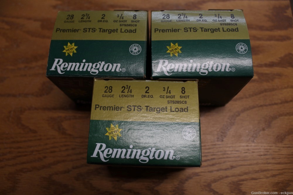 28 gauge #8 Remington STS 3 boxes-img-0