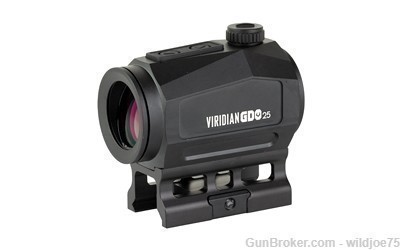 Viridian Weapon Technologies, GDO, Red Dot, 3 MOA Green Dot, 25mm Objective-img-0