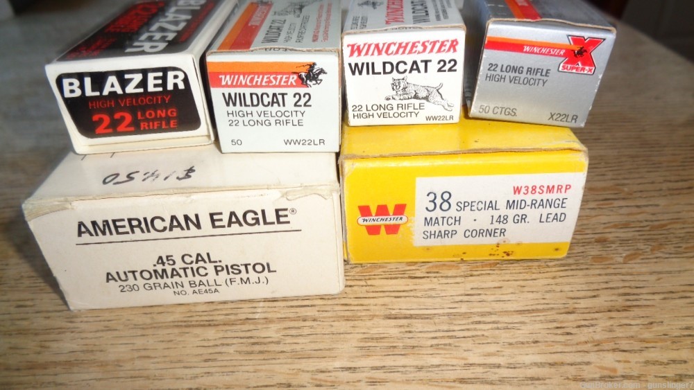 20-Empty Vintage Ammo Boxes-img-6