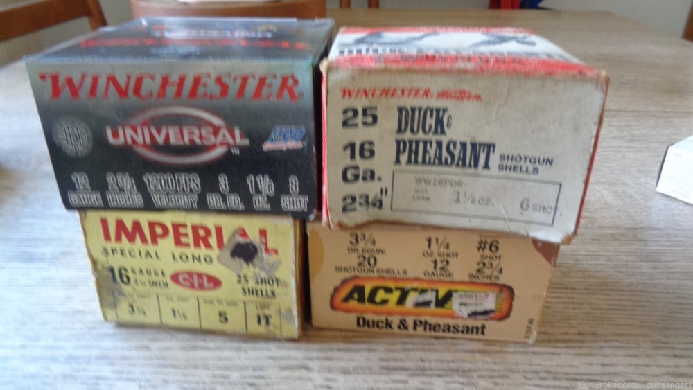 20-Empty Vintage Ammo Boxes-img-1
