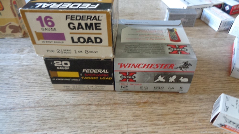20-Empty Vintage Ammo Boxes-img-3