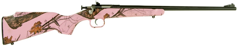 Crickett Youth 22 LR Rifle 16.12 1rd Mossy Oak Pink Blaze-img-1