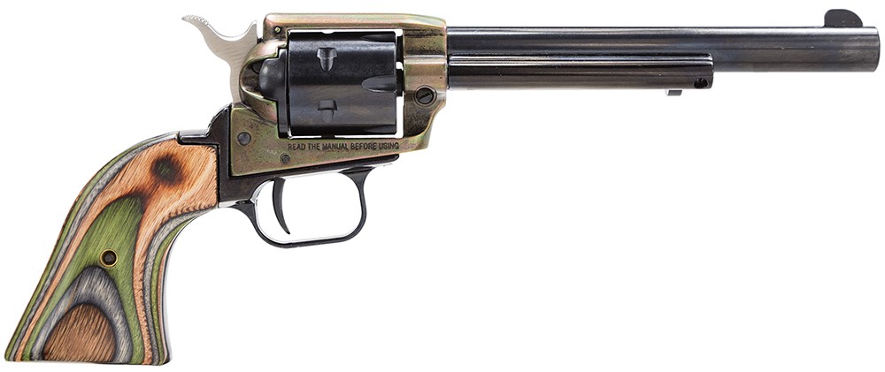 Heritage Mfg Rough Rider 22lr 6.50 6rd CCH Camo Grips Revolver-img-1