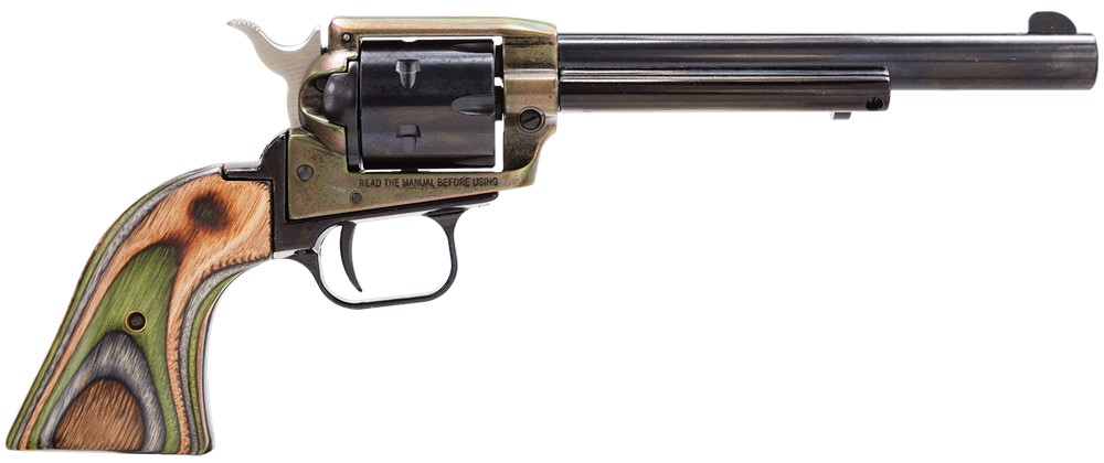 Heritage Mfg Rough Rider 22lr 6.50 6rd CCH Camo Grips Revolver-img-0