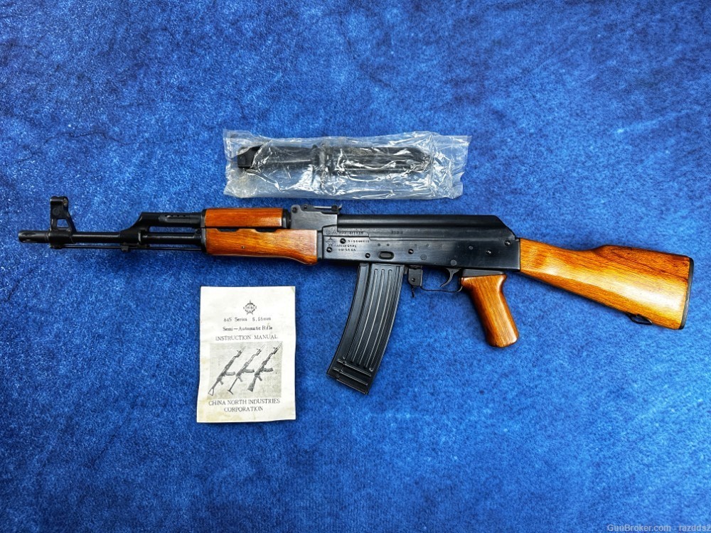 Excellent Pre-Ban Norinco 84s with bayonet and manual-img-5
