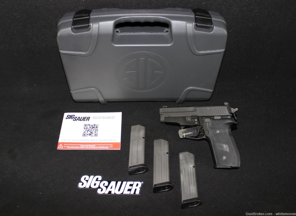 SIG SAUER M11-A1 Compact 9mm Nitron 3.9" USED-img-0