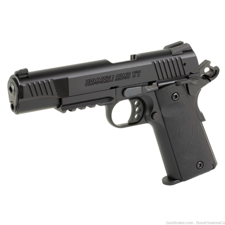 Walter Hammerli Arms Forge H1 .22 LR SA Semi-Auto Pistol 5" 12rd 5170500-img-0