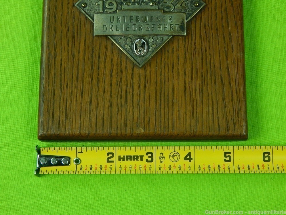 German Germany WW2 Table Medal Badge Wall Plaque-img-7
