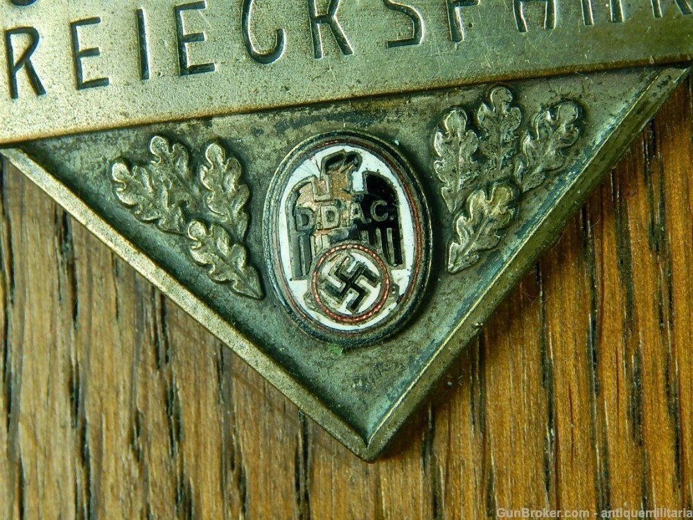 German Germany WW2 Table Medal Badge Wall Plaque-img-2