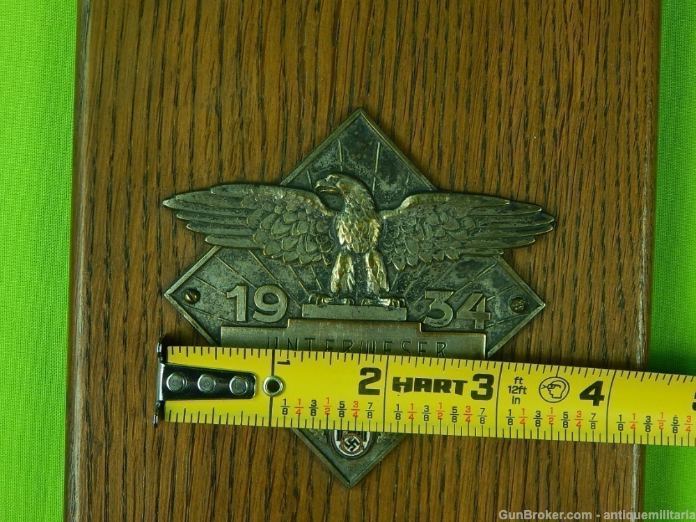 German Germany WW2 Table Medal Badge Wall Plaque-img-8