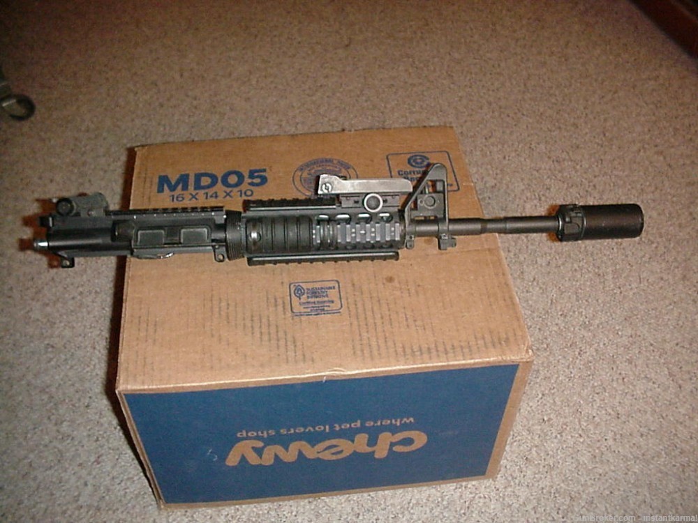 New m4 upper barreled receiver for the m203 grenade launcher-img-4