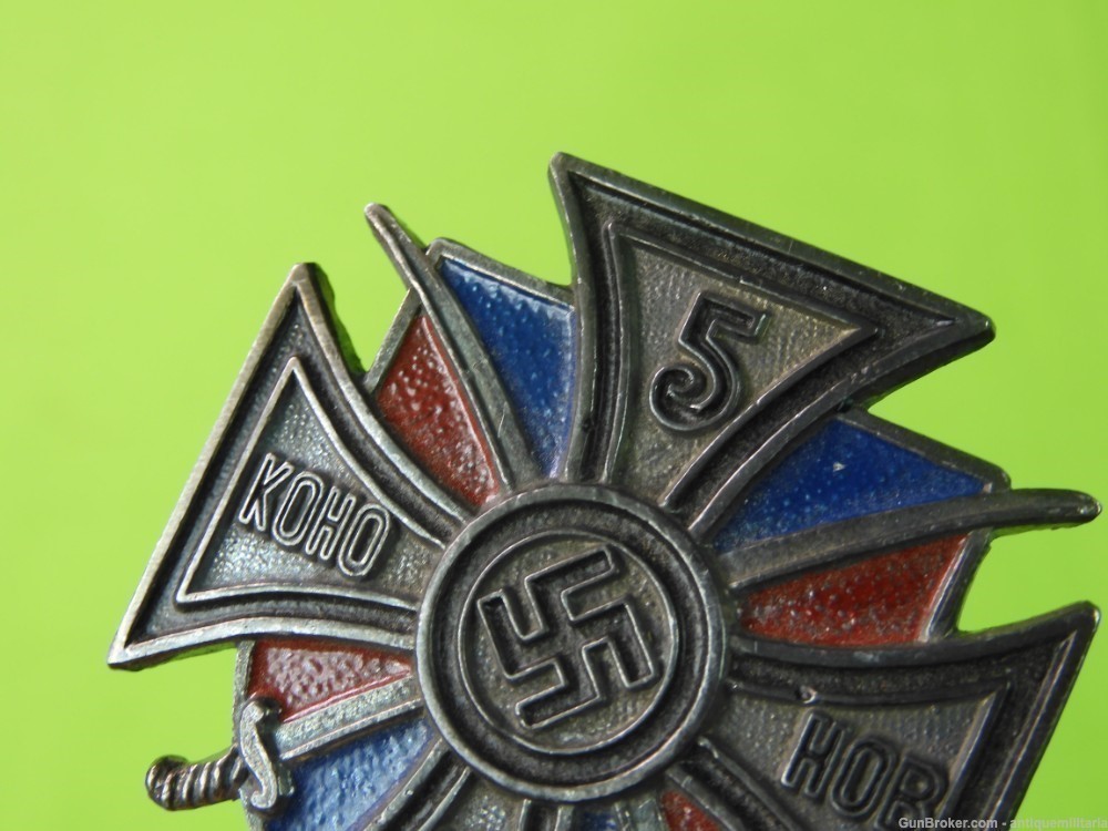 Replica German Germany WW2 Russian Volunteer Kononov Cross Medal Badge-img-5