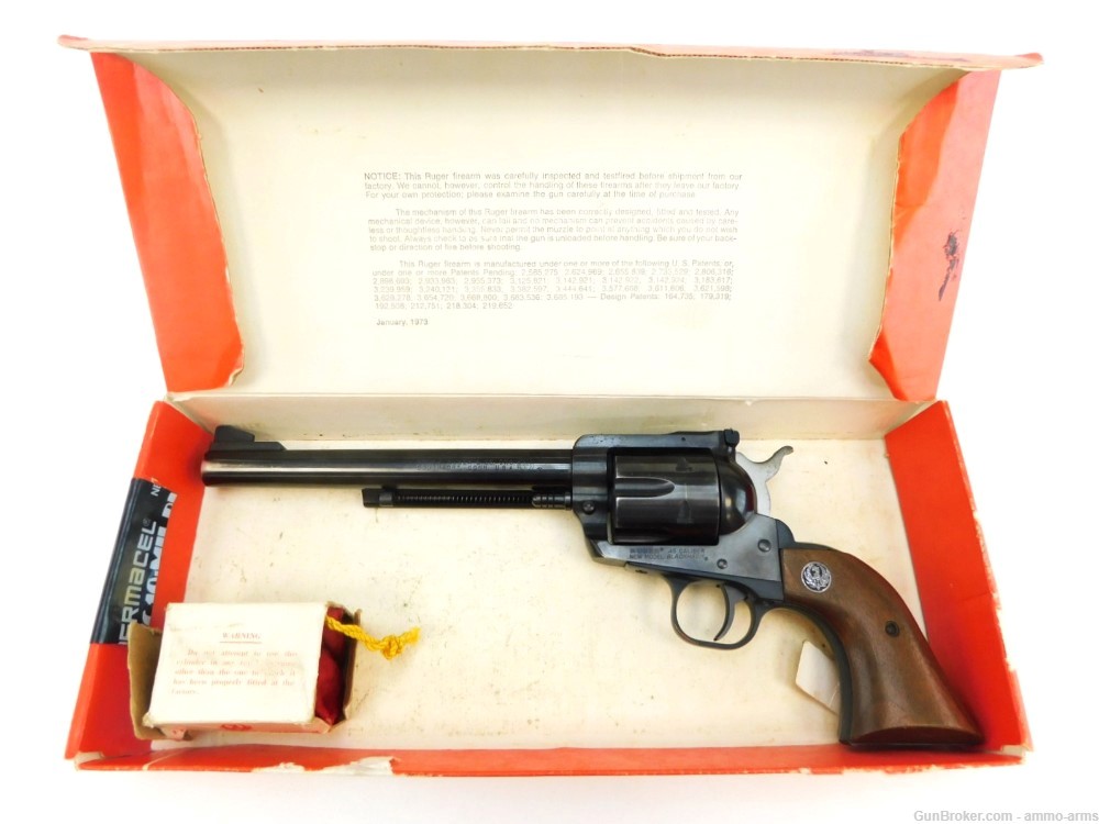 Ruger Blackhawk Convertible 7.5" .45 Colt / .45 ACP w/box - Used-img-5