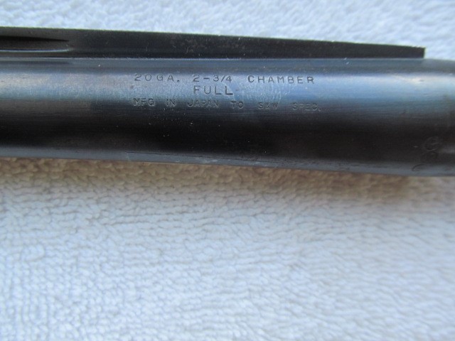 S&W 28" 20 GA.  Full Choke Vent Rib Barrel-img-5