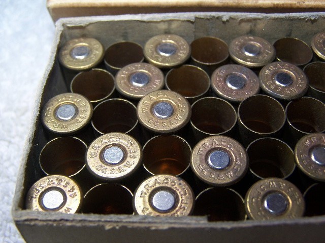 Winchester 44 Special Primed Empties shells Over Label-img-2