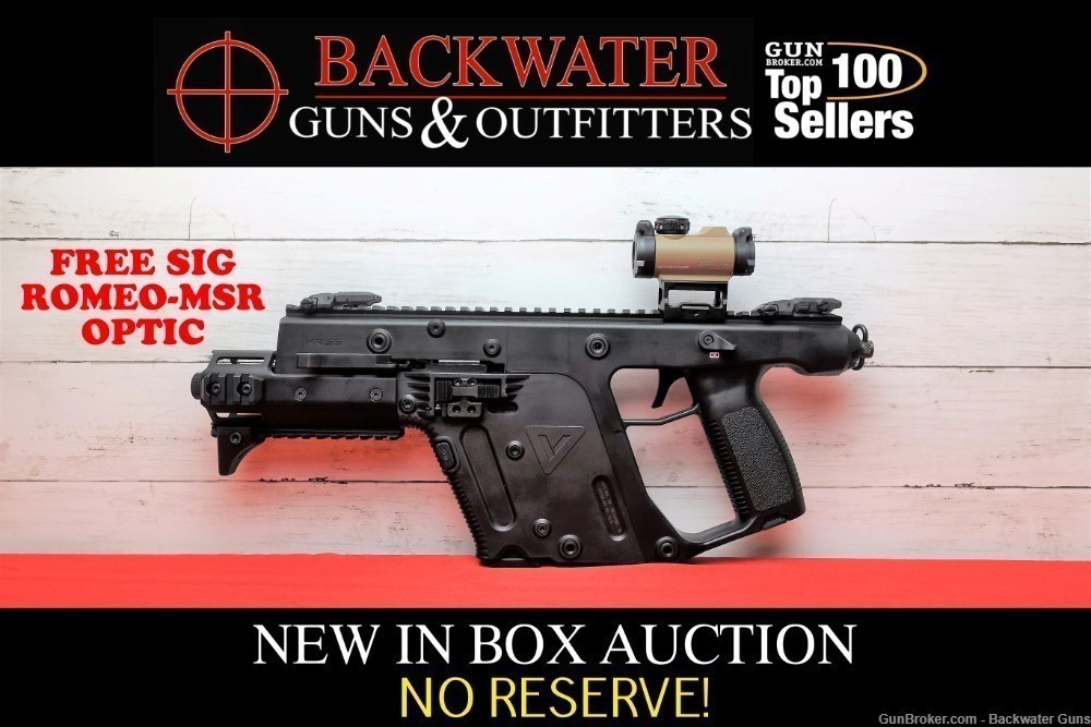  New Kriss Vector SDP-E G2 9mm Black Pistol Free Sig Optic No Reserve!-img-0