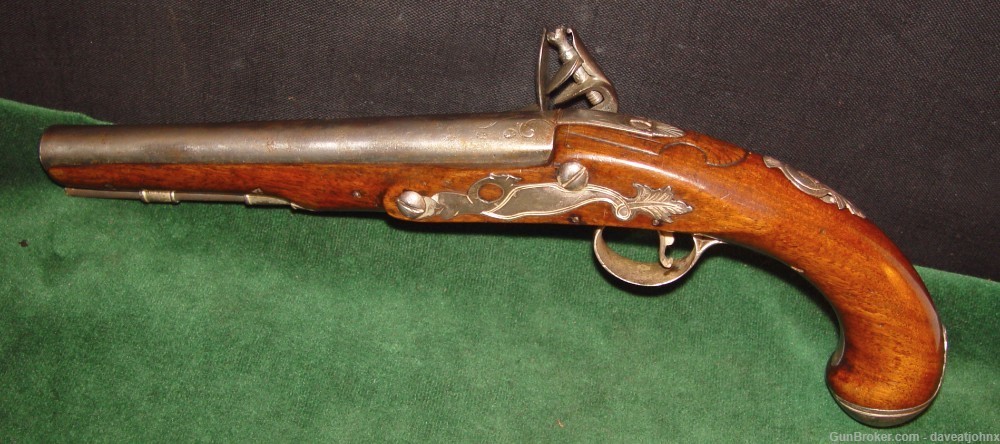 French & Indian Wars "Bayley & Mason" 60 cal.  Flintlock Horseman's Pistol-img-2