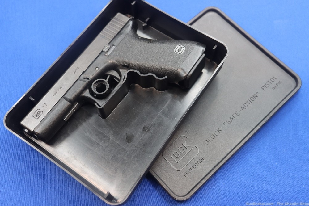 Glock Model G17 GEN1 Pistol 1984 MFG 4.5" PENCIL BARREL 17 Generation 1 9MM-img-66