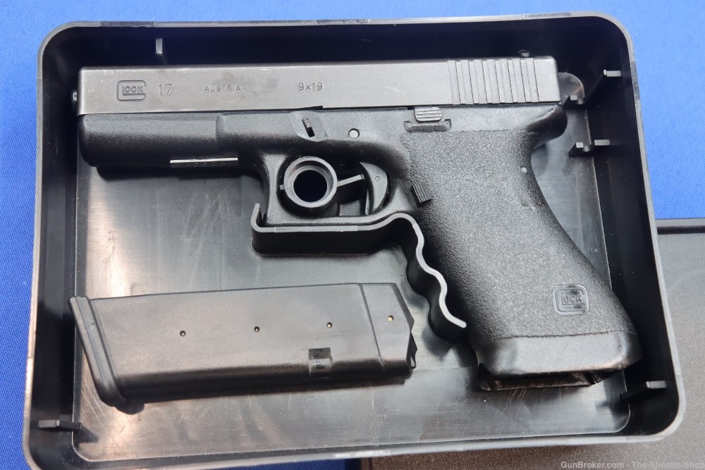 Glock Model G17 GEN1 Pistol 1984 MFG 4.5" PENCIL BARREL 17 Generation 1 9MM-img-1