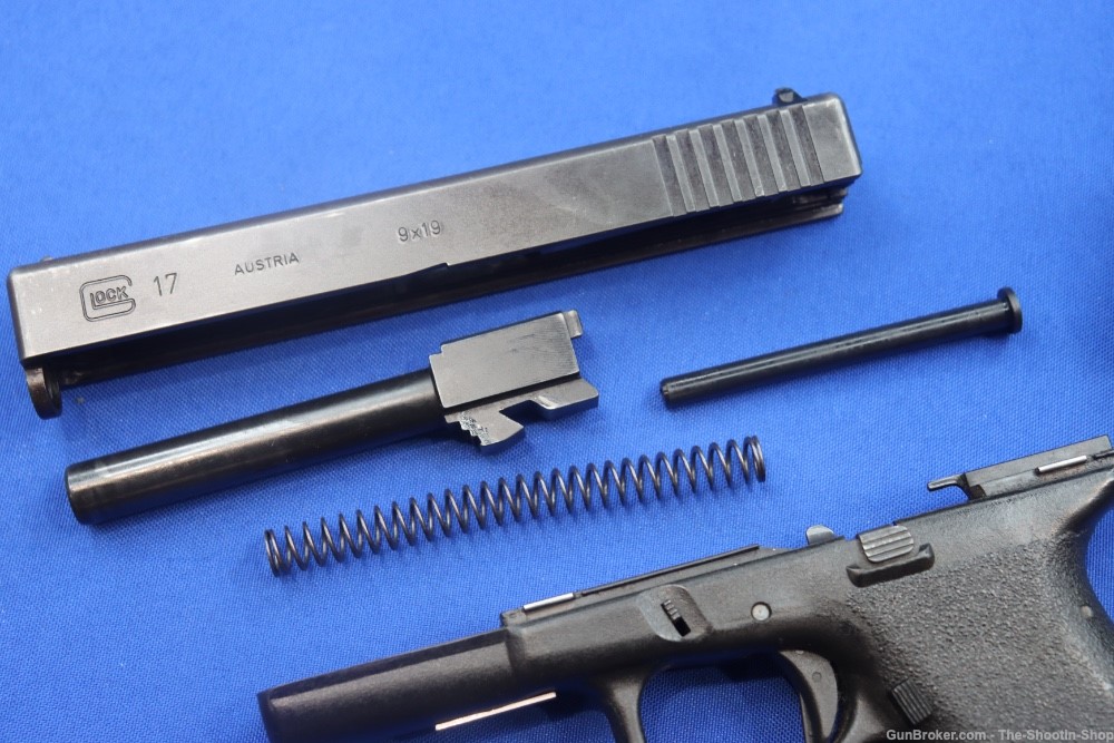 Glock Model G17 GEN1 Pistol 1984 MFG 4.5" PENCIL BARREL 17 Generation 1 9MM-img-64