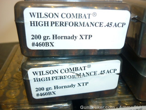 50rd WILSON COMBAT 200gr XTP 45 ACP-img-1