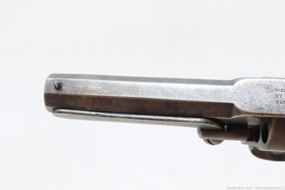 c1861 MASS. ARMS ADAMS PATENT Pocket Revolver .31 Percussion RARE-img-8