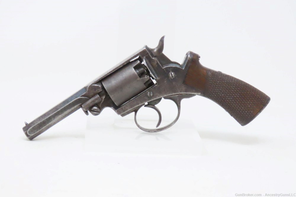 c1861 MASS. ARMS ADAMS PATENT Pocket Revolver .31 Percussion RARE-img-1