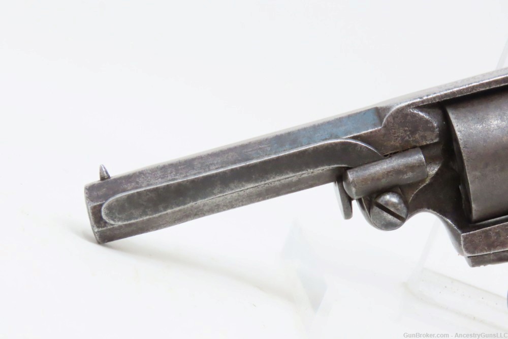 c1861 MASS. ARMS ADAMS PATENT Pocket Revolver .31 Percussion RARE-img-4