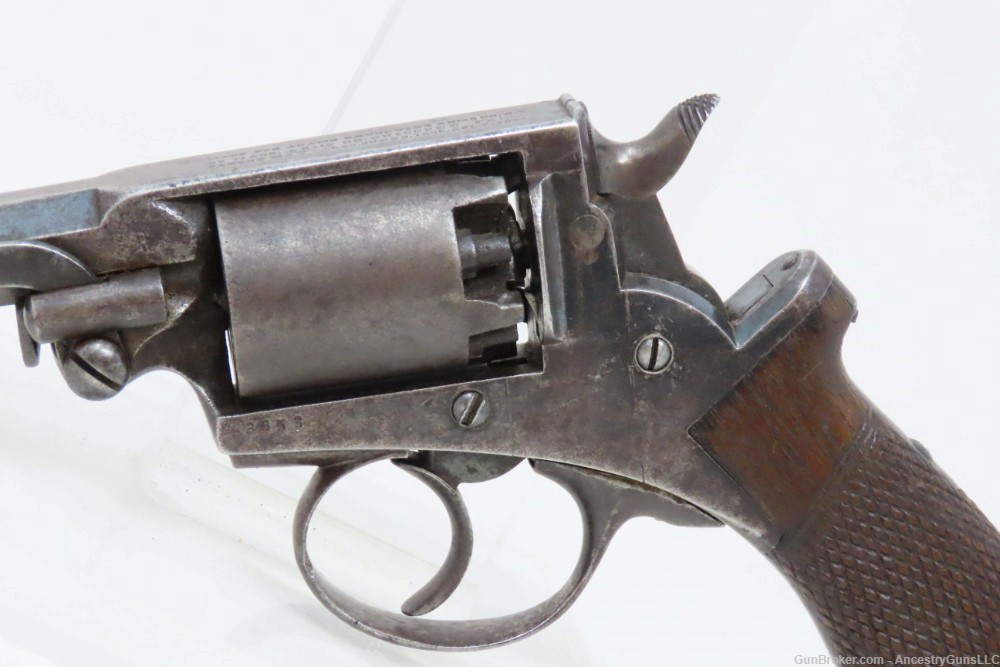 c1861 MASS. ARMS ADAMS PATENT Pocket Revolver .31 Percussion RARE-img-3