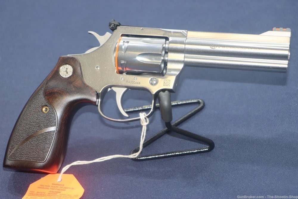 Colt KING COBRA TARGET Revolver 357MAG Stainless 357 Magnum DA 4.25 357 MAG-img-9