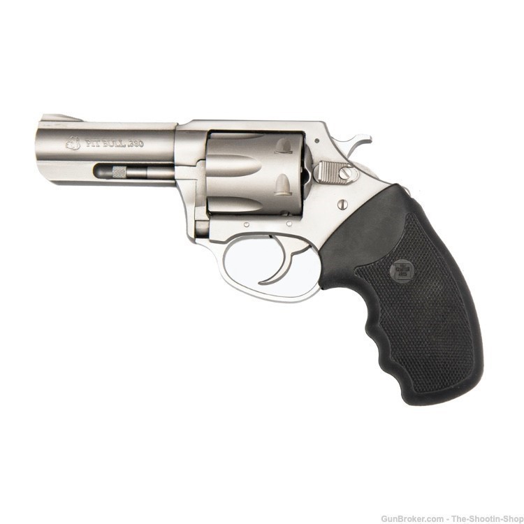 Charter Arms Model PITBULL 380 Revolver 380ACP 3" Stainless 73802 NEW SS NR-img-0
