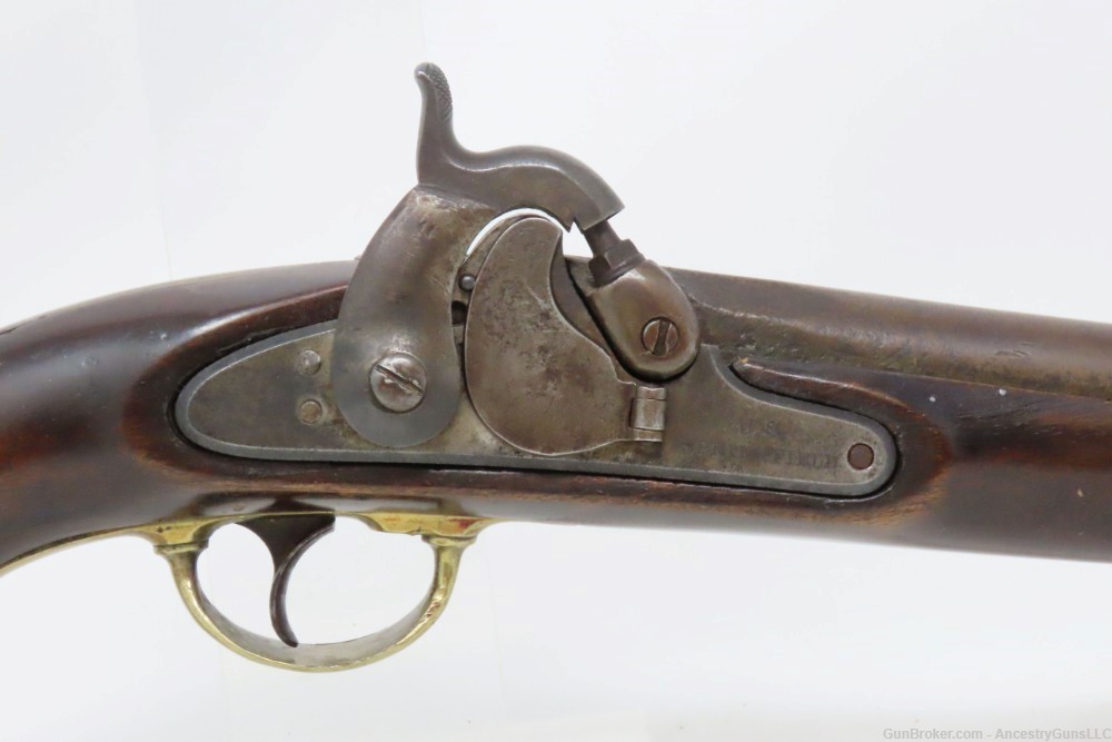 CIVIL WAR Era U.S. SPRINGFIELD Model 1855 MAYNARD Percussion Pistol-Carbine-img-3