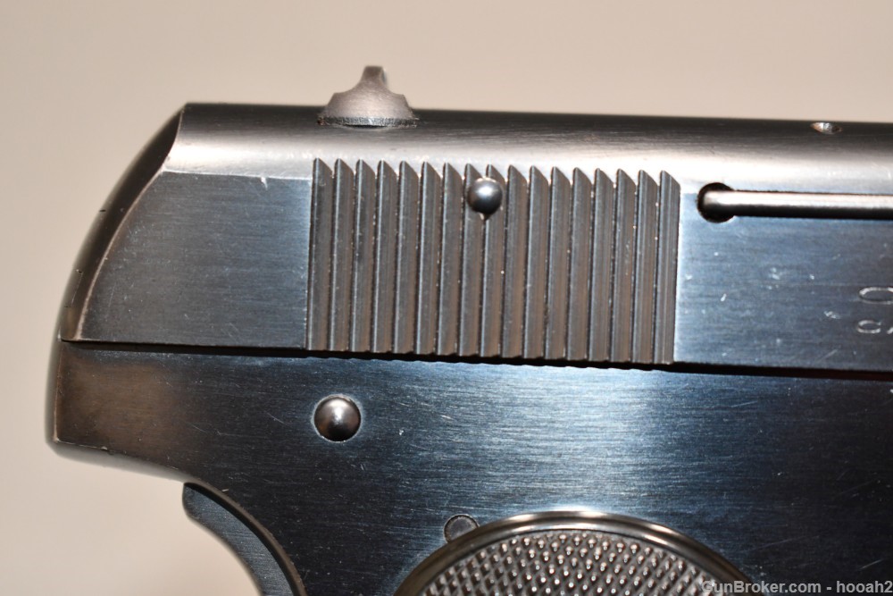 Colt Model 1903 Type IV Semi Auto Pistol 32 ACP W Two Tone Mag 1935 C&R-img-4