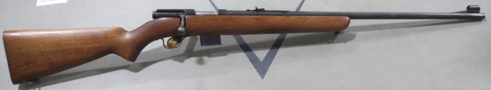 Winchester model 43 .218 Bee, 24-inch barrel, blue and walnut, used, nice-img-0