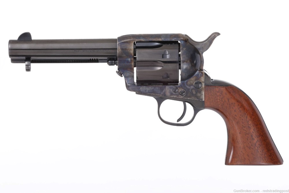 Taylor's Co Uberti 1873 Cattleman 4.75" Barrel 44-40 Win SA Revolver 550590-img-1