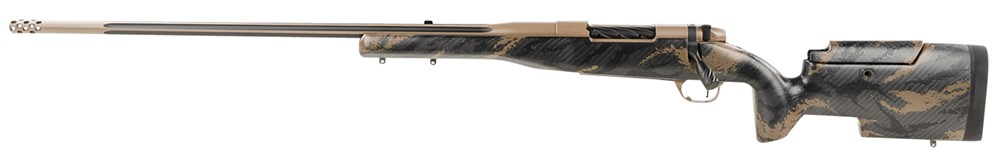 Weatherby Mark V Accumark Elite 257 Wthby Mag Rifle 26 Brown Sponge Pattern-img-0