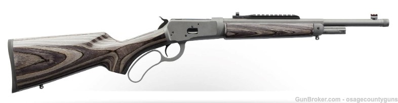 Chiappa 1892 Wildlands Lever Action - 16.5" Threaded - 44 Mag - Grey-img-1