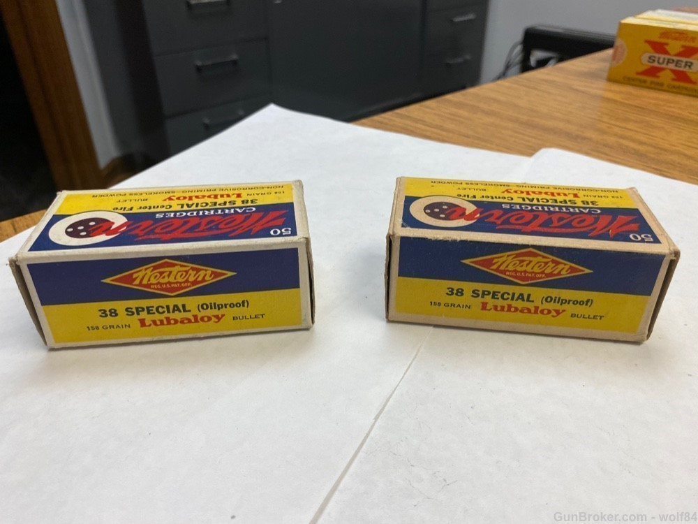 38 Special WESTERN " Bullseye " 158 gr Lubaloy 2 MINTY Boxes NOS-img-4