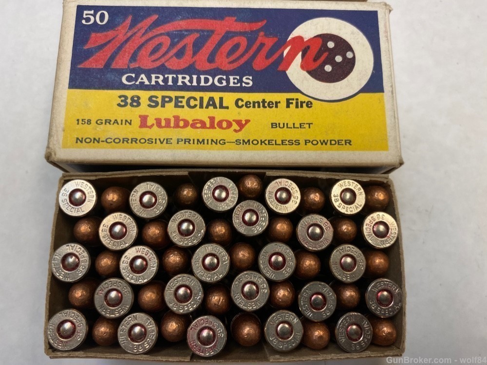 38 Special WESTERN " Bullseye " 158 gr Lubaloy *Pick One Minty Box *-img-9
