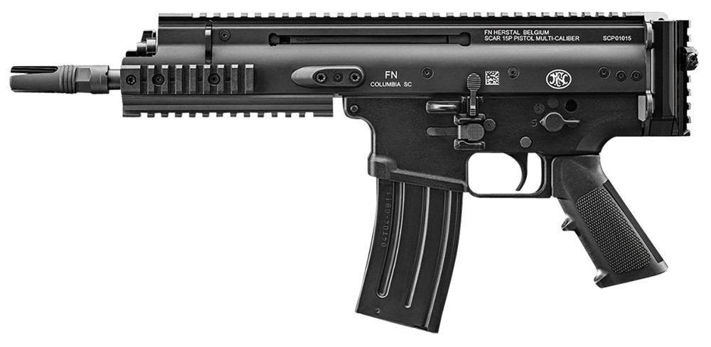 FN SCAR 15P 5.56 NATO 30+1 7.50 Chrome-Lined Barrel Alum Rec Flash Hider A2-img-0
