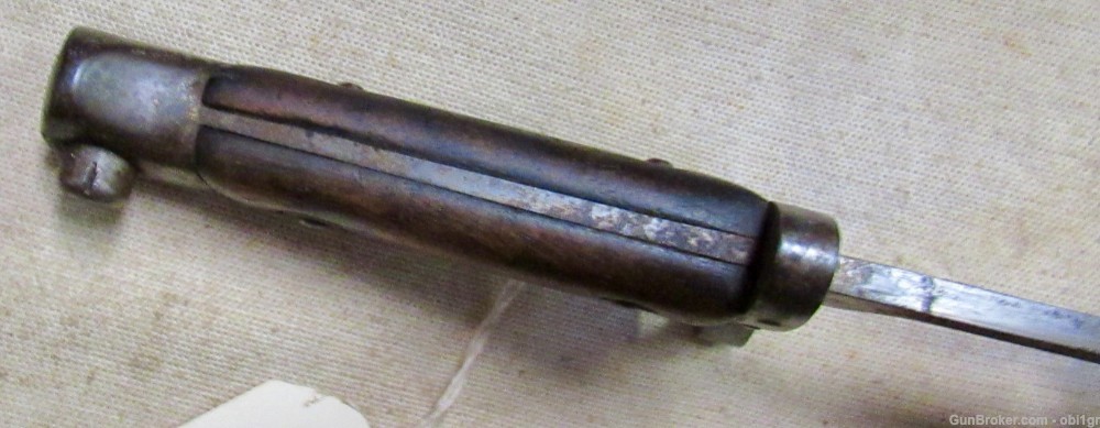Steyr Austrian Model 1895 Mannlicher Bayonet Czech Marked & Scabbard-img-6