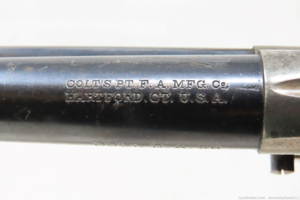 c1900 COLT 1877 LIGHTNING .38 Revolver C&R DOC HOLLIDAY Hardin BILLY BONNEY-img-11