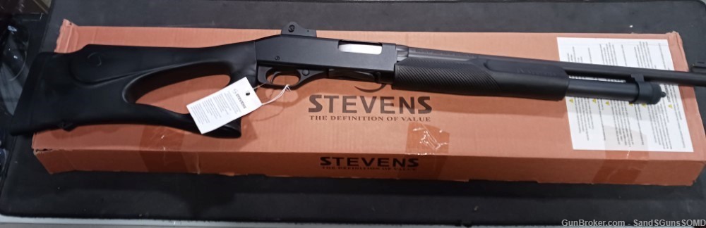 STEVENS 320 SECURITY 20 GAUGE 18.5" PUMP ACTION SHOTGUN NEW-img-1