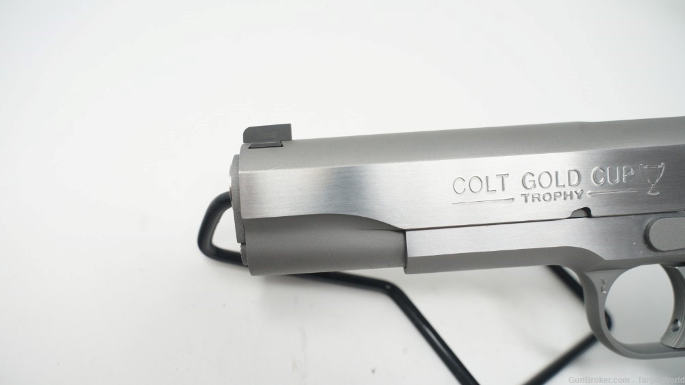 COLT GOLD CUP TROPHY .45 ACP STAINLESS STEEL 1911 PISTOL (19253)-img-9