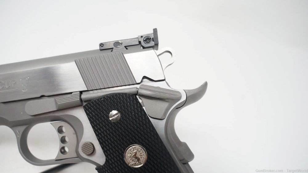 COLT GOLD CUP TROPHY .45 ACP STAINLESS STEEL 1911 PISTOL (19253)-img-7