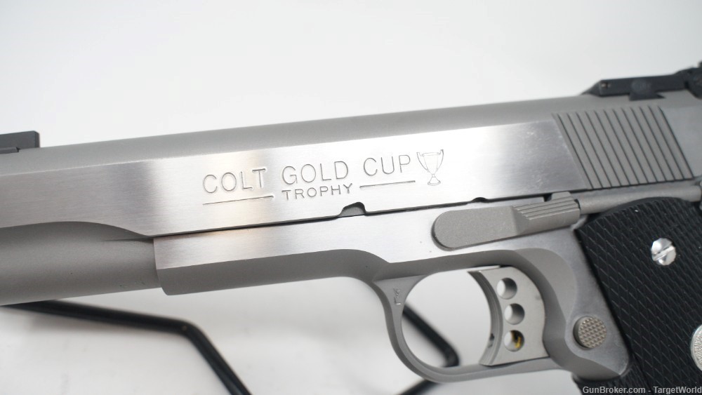 COLT GOLD CUP TROPHY .45 ACP STAINLESS STEEL 1911 PISTOL (19253)-img-8