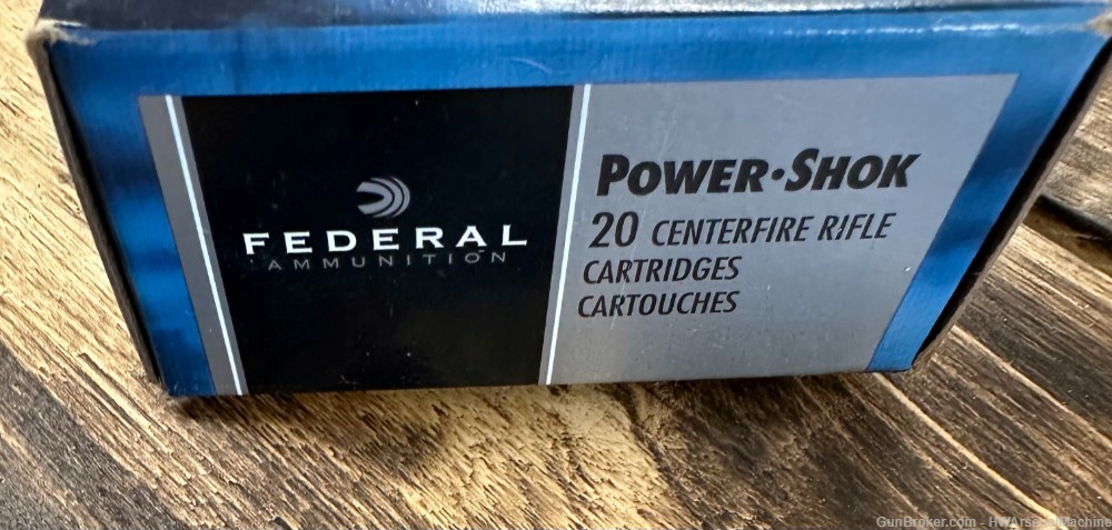 Federal Power Shock 300 Win Short Mag 180gr 20rnd box-img-2