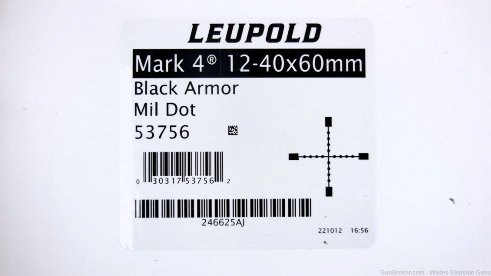 LEUPOLD MARK 4 12-40X60 MIL DOT RETICLE SPOTTING SCOPE 53756-img-6