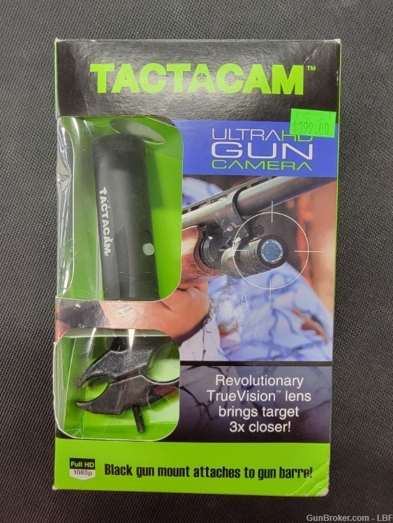 Tactacam 2.0 Ultra HD Gun Camera 1080p, Micro SD 64GB, USB2.0-img-0